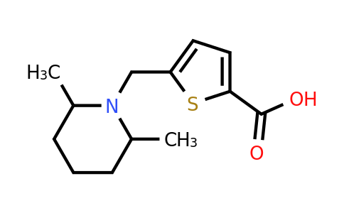 1245808-20-1 | 5-[(2,6-dimethylpiperidin-1-yl)methyl]thiophene-2-carboxylic acid