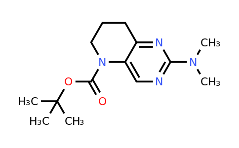 1246471-35-1 | Tert-butyl 2-(dimethylamino)-7,8-dihydropyrido[3,2-d]pyrimidine-5(6H)-carboxylate