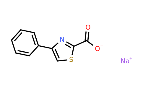 1246551-70-1 | Sodium 4-phenyl-1,3-thiazole-2-carboxylate