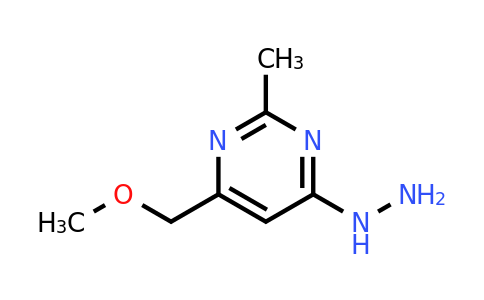 1247047-70-6 | 4-Hydrazinyl-6-(methoxymethyl)-2-methylpyrimidine