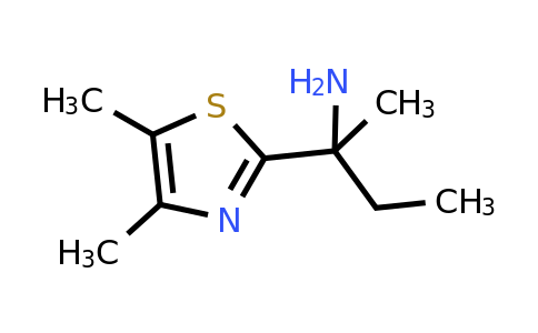 1247076-78-3 | 2-(4,5-Dimethylthiazol-2-yl)butan-2-amine