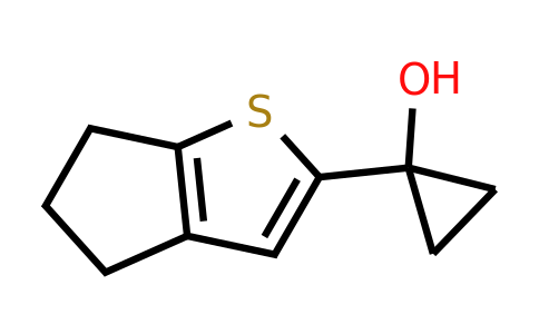 1247125-18-3 | 1-(5,6-Dihydro-4h-cyclopenta[b]thiophen-2-yl)cyclopropan-1-ol