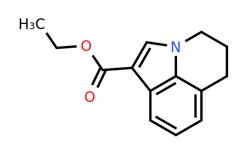 124730-53-6 | Ethyl 5,6-dihydro-4H-pyrrolo[3,2,1-ij]quinoline-1-carboxylate