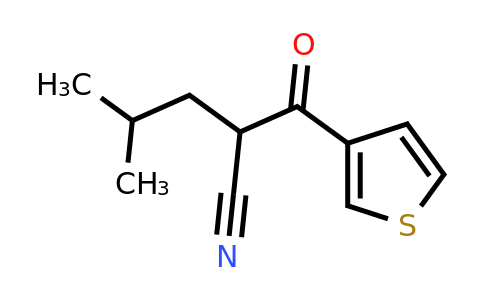 1247377-80-5 | 4-Methyl-2-(thiophene-3-carbonyl)pentanenitrile