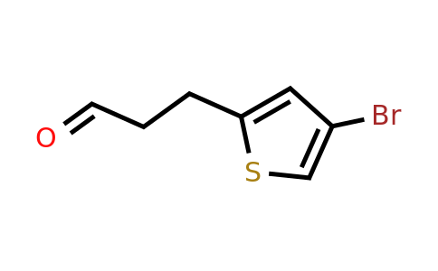 1247380-57-9 | 3-(4-Bromothiophen-2-yl)propanal