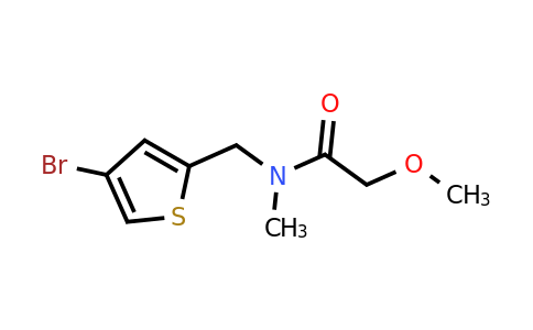1247394-77-9 | n-((4-Bromothiophen-2-yl)methyl)-2-methoxy-N-methylacetamide