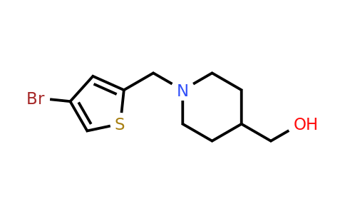1247407-17-5 | (1-((4-Bromothiophen-2-yl)methyl)piperidin-4-yl)methanol