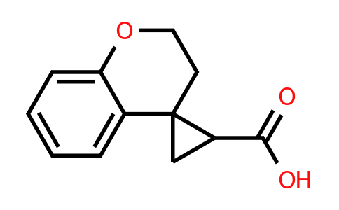 1247429-55-5 | 2,3-Dihydrospiro[1-benzopyran-4,1'-cyclopropane]-3'-carboxylic acid