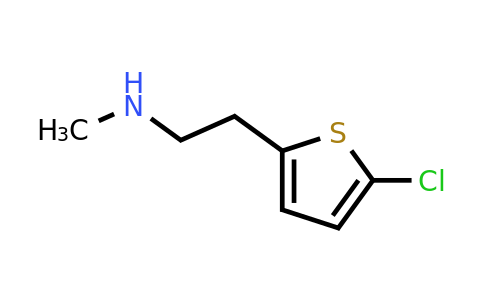 1247455-37-3 | 2-(5-Chlorothiophen-2-yl)-N-methylethan-1-amine