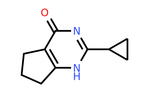 1247517-44-7 | 2-Cyclopropyl-3h,4h,5h,6h,7h-cyclopenta[d]pyrimidin-4-one