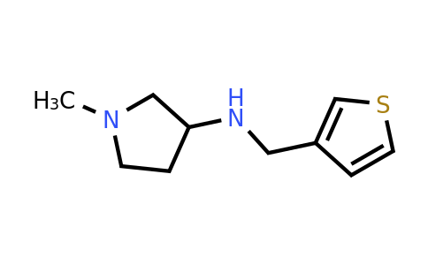 1247598-59-9 | 1-Methyl-N-(thiophen-3-ylmethyl)pyrrolidin-3-amine