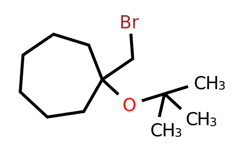 1247659-59-1 | 1-(Bromomethyl)-1-(tert-butoxy)cycloheptane