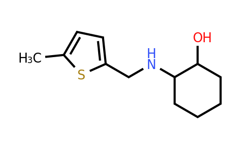 1247696-81-6 | 2-(((5-Methylthiophen-2-yl)methyl)amino)cyclohexan-1-ol