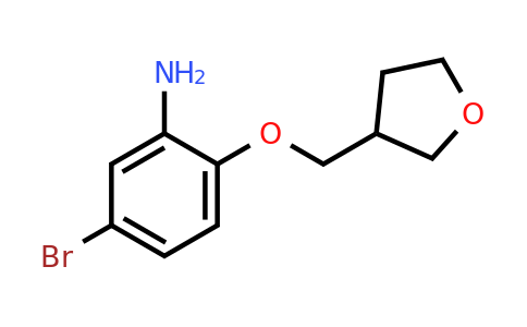1247752-76-6 | 5-Bromo-2-[(oxolan-3-yl)methoxy]aniline