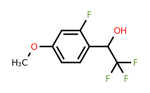 1247761-10-9 | 2,2,2-Trifluoro-1-(2-fluoro-4-methoxyphenyl)ethan-1-ol