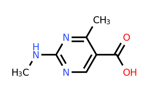 1247836-76-5 | 4-Methyl-2-(methylamino)pyrimidine-5-carboxylic acid