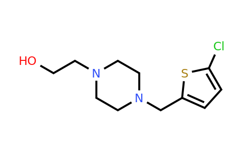 1247902-51-7 | 2-(4-((5-Chlorothiophen-2-yl)methyl)piperazin-1-yl)ethan-1-ol