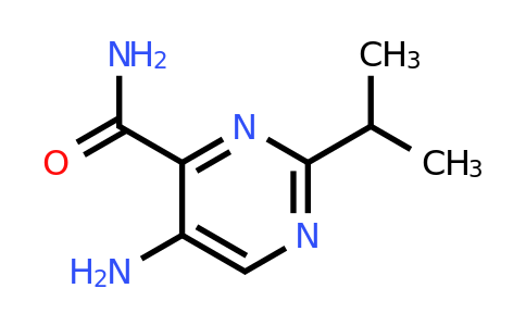 1247924-44-2 | 5-Amino-2-isopropylpyrimidine-4-carboxamide