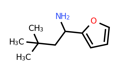 1-(Furan-2-yl)-3,3-dimethylbutan-1-amine