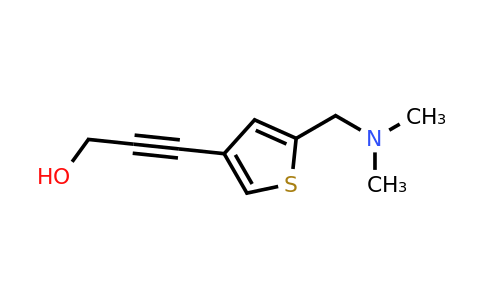 1248081-95-9 | 3-(5-((Dimethylamino)methyl)thiophen-3-yl)prop-2-yn-1-ol
