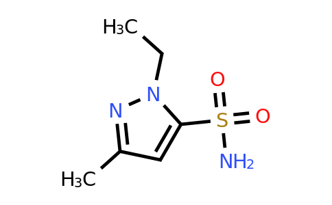 1-Ethyl-3-methyl-1h-pyrazole-5-sulfonamide