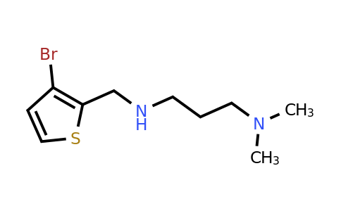 1248165-49-2 | n1-((3-Bromothiophen-2-yl)methyl)-n3,n3-dimethylpropane-1,3-diamine