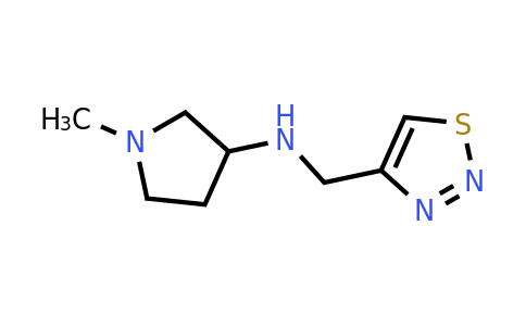 1248175-01-0 | n-((1,2,3-Thiadiazol-4-yl)methyl)-1-methylpyrrolidin-3-amine
