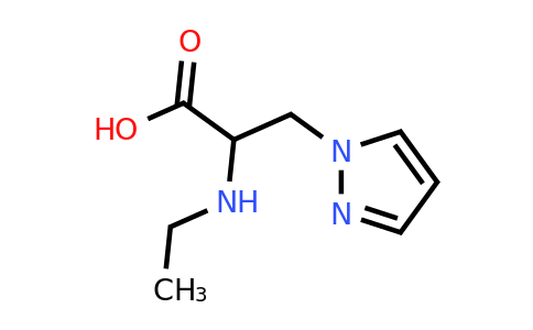 2-(Ethylamino)-3-(1h-pyrazol-1-yl)propanoic acid
