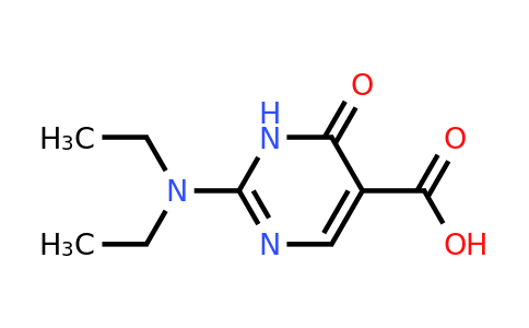 1248257-16-0 | 2-(Diethylamino)-6-oxo-1,6-dihydropyrimidine-5-carboxylic acid