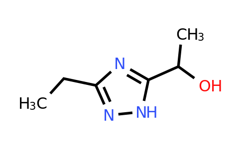 1248299-89-9 | 1-(3-Ethyl-1h-1,2,4-triazol-5-yl)ethan-1-ol