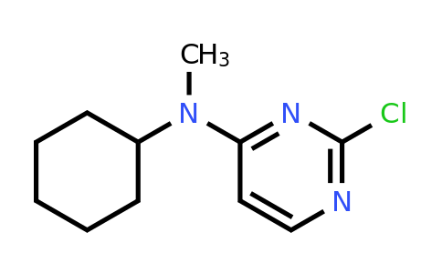 1248370-43-5 | 2-Chloro-n-cyclohexyl-n-methylpyrimidin-4-amine
