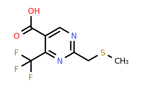 1248413-11-7 | 2-((Methylthio)methyl)-4-(trifluoromethyl)pyrimidine-5-carboxylic acid