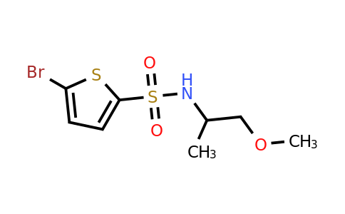 1248494-81-6 | 5-Bromo-n-(1-methoxypropan-2-yl)thiophene-2-sulfonamide
