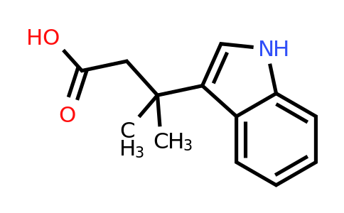 3-(1h-Indol-3-yl)-3-methylbutanoic acid