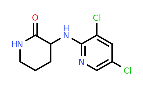 3-((3,5-Dichloropyridin-2-yl)amino)piperidin-2-one