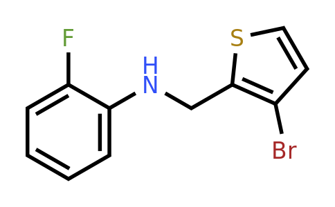 1248610-49-2 | n-((3-Bromothiophen-2-yl)methyl)-2-fluoroaniline