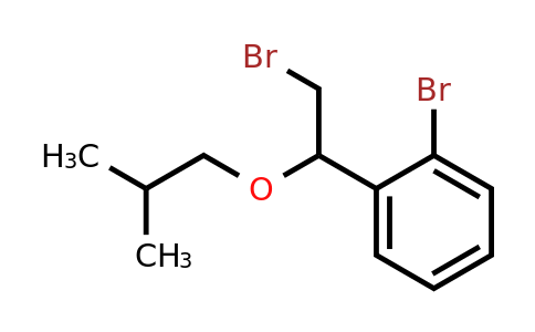 1-Bromo-2-(2-bromo-1-isobutoxyethyl)benzene