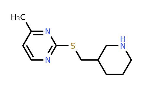 1248627-79-3 | 4-Methyl-2-((piperidin-3-ylmethyl)thio)pyrimidine