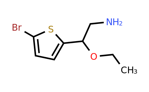 1248699-62-8 | 2-(5-Bromothiophen-2-yl)-2-ethoxyethan-1-amine