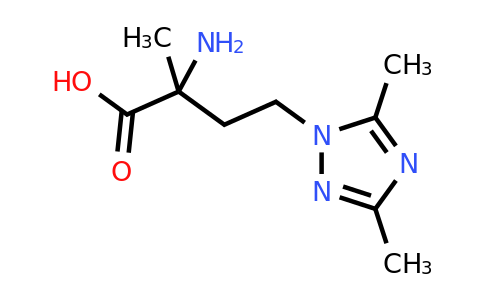 1248791-42-5 | 2-Amino-4-(3,5-dimethyl-1h-1,2,4-triazol-1-yl)-2-methylbutanoic acid