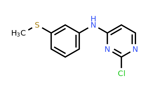 1248815-62-4 | 2-Chloro-N-(3-(methylthio)phenyl)pyrimidin-4-amine