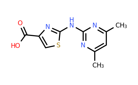 1248908-13-5 | 2-[(4,6-Dimethylpyrimidin-2-yl)amino]-1,3-thiazole-4-carboxylic acid