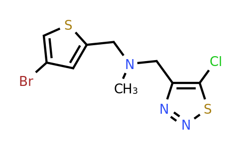 1248916-87-1 | 1-(4-Bromothiophen-2-yl)-N-((5-chloro-1,2,3-thiadiazol-4-yl)methyl)-N-methylmethanamine