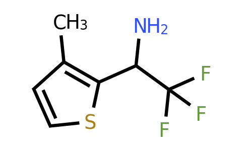 1248933-18-7 | 2,2,2-Trifluoro-1-(3-methylthiophen-2-yl)ethan-1-amine