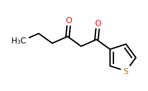 1248956-50-4 | 1-(Thiophen-3-yl)hexane-1,3-dione