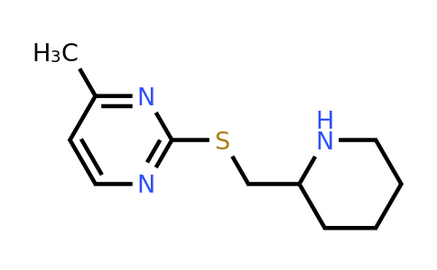 1248963-40-7 | 4-Methyl-2-((piperidin-2-ylmethyl)thio)pyrimidine