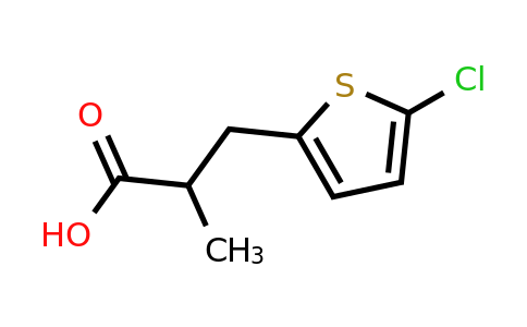 1248972-35-1 | 3-(5-Chlorothiophen-2-yl)-2-methylpropanoic acid