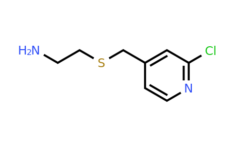 2-{[(2-chloropyridin-4-yl)methyl]sulfanyl}ethan-1-amine