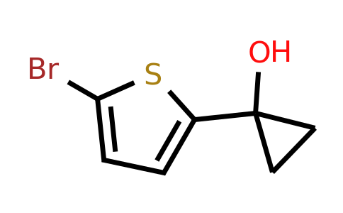 1249043-81-9 | 1-(5-Bromothiophen-2-yl)cyclopropan-1-ol