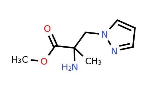 Methyl 2-amino-2-methyl-3-(1h-pyrazol-1-yl)propanoate